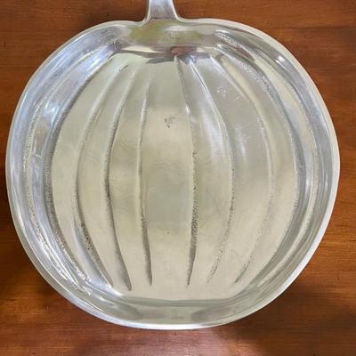 PEWTER Embossed Plater & Trays