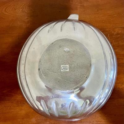 PEWTER Embossed Plater & Trays