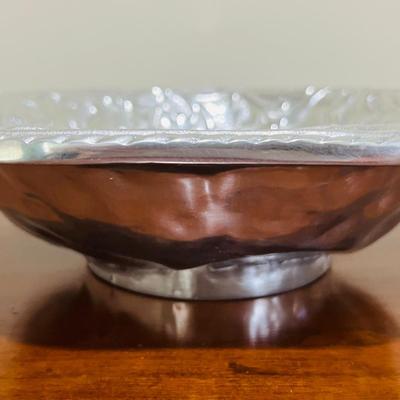 PEWTER Marked Serving dishes