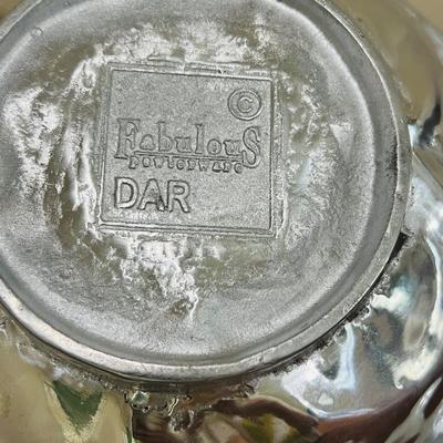 PEWTER Marked Serving dishes