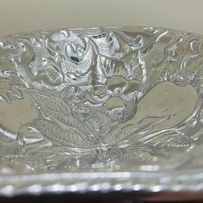 PEWTER Marked Serving dishes