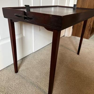Vintage FERGUSON BROS Folding Side/Tray Table