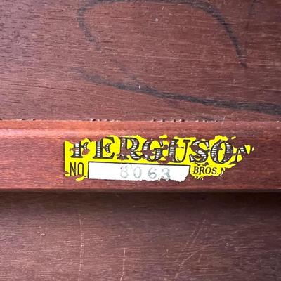 Vintage FERGUSON BROS Folding Side/Tray Table