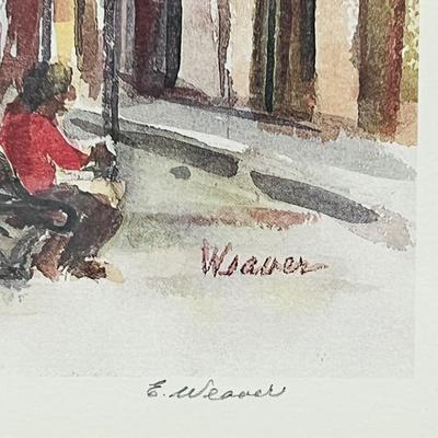 NEW ORLEANS Signed & Numbered Art By Weaver
