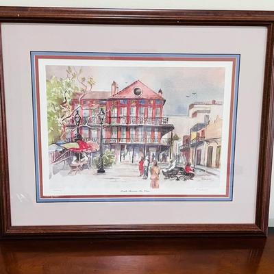 NEW ORLEANS Signed & Numbered Art By Weaver