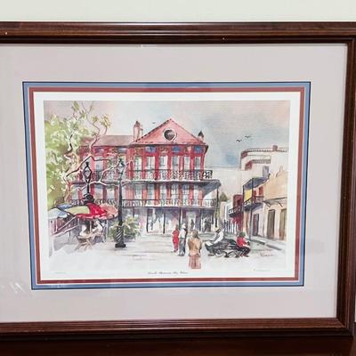 NEW ORLEANS Signed & Numbered Art By Weaver