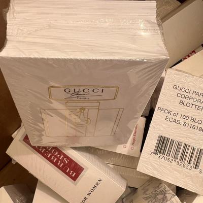 Box of Designer Perfume Blotters