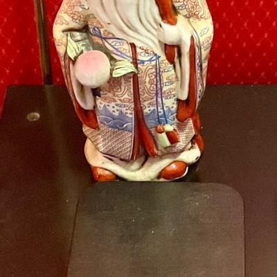 Two Chinese figures, bought at Gumps in San Francisco