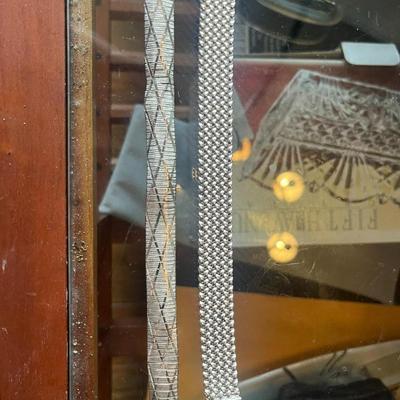 Pair Sterling Silver Bracelets