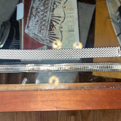Pair Sterling Silver Bracelets
