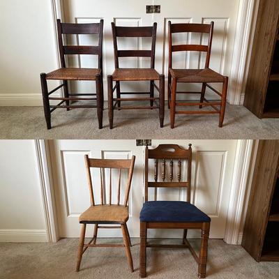 Vintage Chair Lot of 5