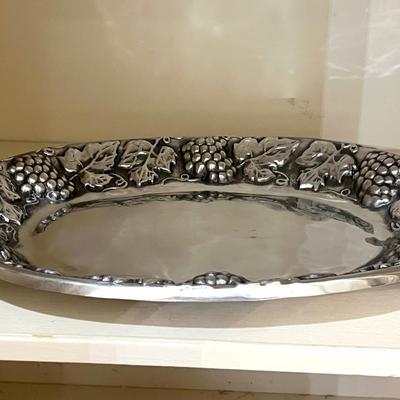 Pewter Entertainer Closet Lot Of 7