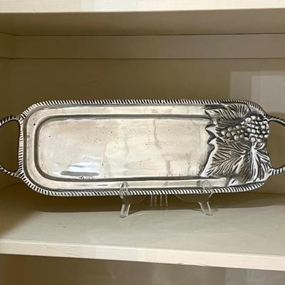 Pewter Entertainer Closet Lot Of 7