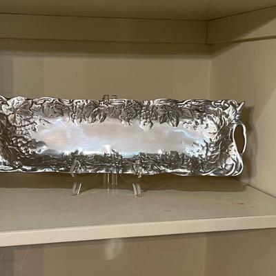 Pewter Entertainer Closet Lot Of 7