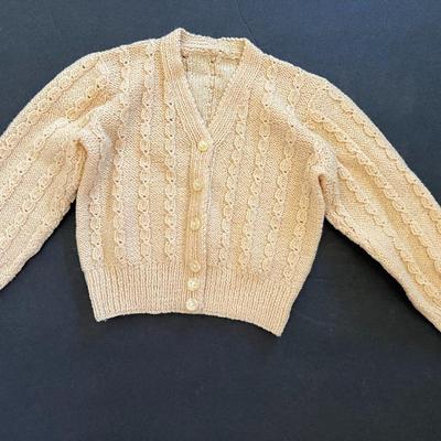 5 Knit 18"-24" Vintage Doll Sweaters