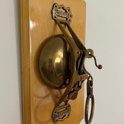 Vintage Brass Trolly/Tram Bell St. Louis Cable Car Co.