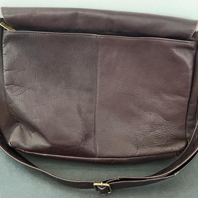Genuine Leather Columbian Satchel & Liz Clairborne Laptop Bag