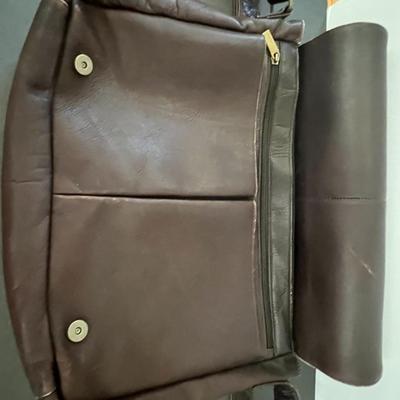 Genuine Leather Columbian Satchel & Liz Clairborne Laptop Bag