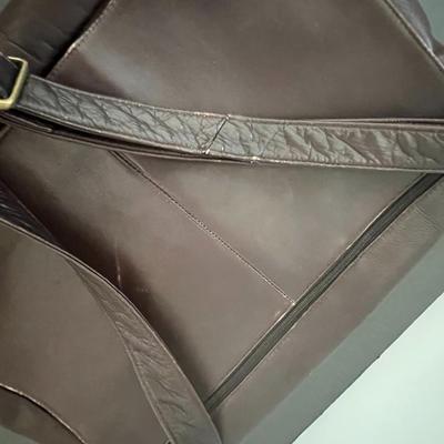 Genuine Leather Columbian Satchel & Liz Clairborne Laptop Bag