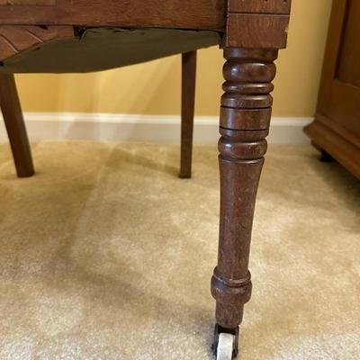 Victorian Style Chair with Carved Detailing