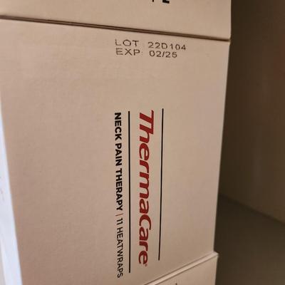 6 boxes w 11 Packs ThermaCare Neck Pain Therapy