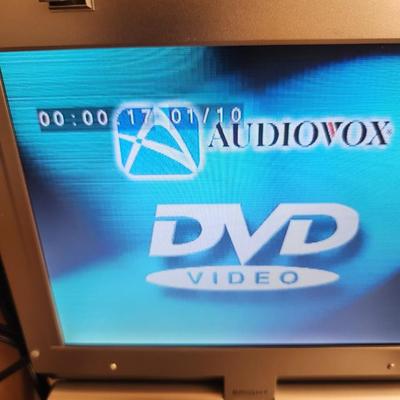 Audiovox Portable DVD CD Player DV-1680 Tested works fine