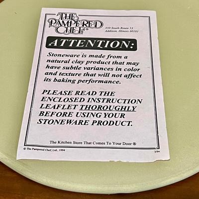 NEW PAMPERED CHEF Baking Stone