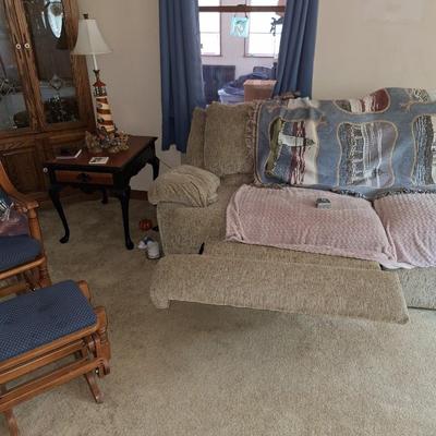 dual reclining couch