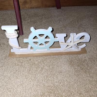 love nautical plaque
