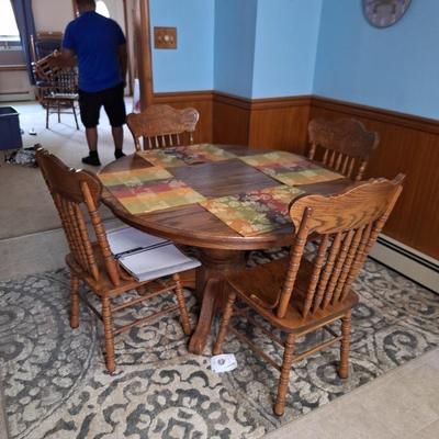4 Chair Dinette Set