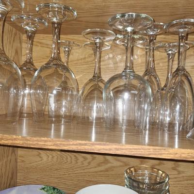 wine glass lot
