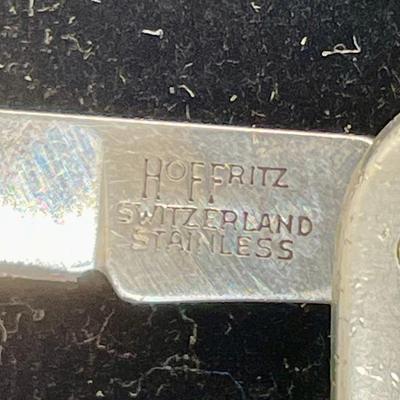 Monsanto 12K GF Money Clip and Pocket Knives