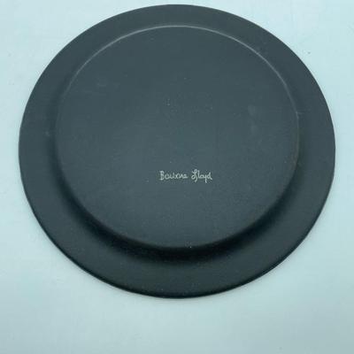 Decorative wooden plate