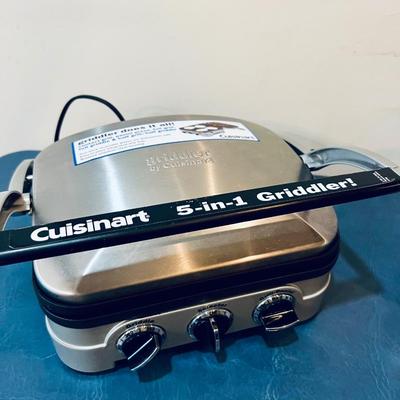 Cuisinart 5 in 1 Griddler & Hamilton Beach Food Processor