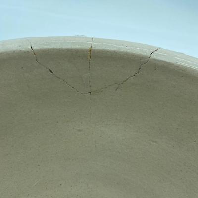 Large cracked bowl