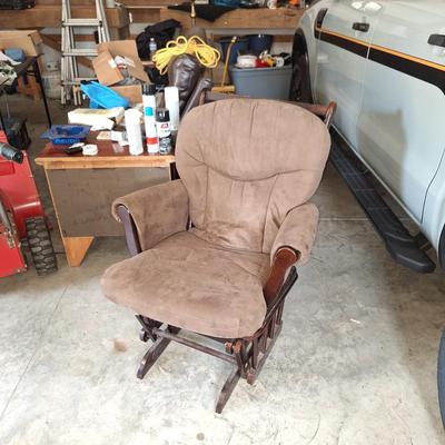 tan gliding rocker
