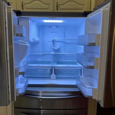 2021 SAMSUNG 4-Door Smart French Door Stainless Refrigerator