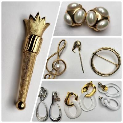 Monet, Trifari, Christian Dior, GF & More Fashion Jewelry