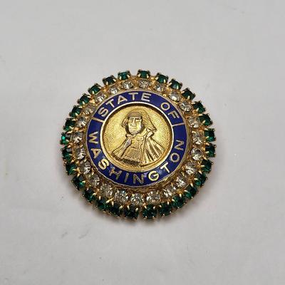 Vintage Rhinestone Brooches and Pins