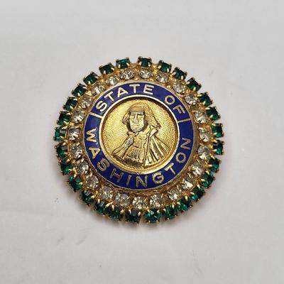 Vintage Rhinestone Brooches and Pins