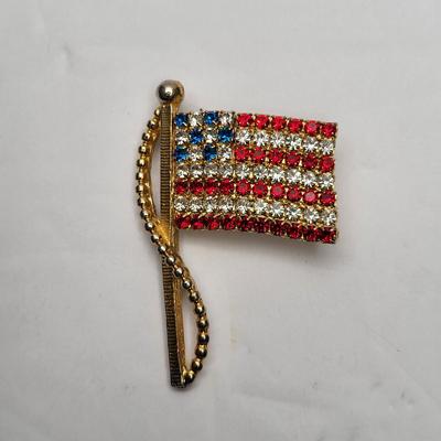 Vintage Rhinestone Brooches and Pins