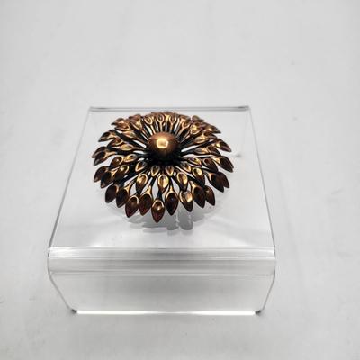 Antique Jewelry Includes Sterling Copper Rhinestone Gold