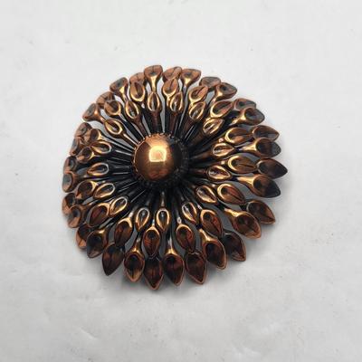Antique Jewelry Includes Sterling Copper Rhinestone Gold