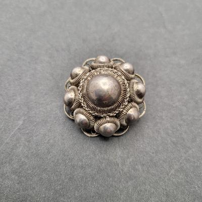 Antique Brooches & Jewelry Box