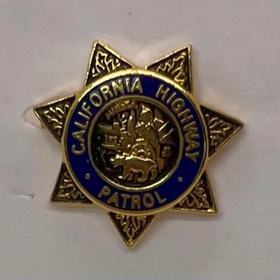 California Highway Patrol CHP Lapel Pin
