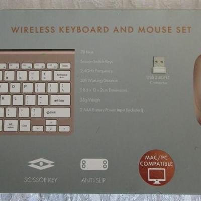 Cylo wireless keyboard and mouse