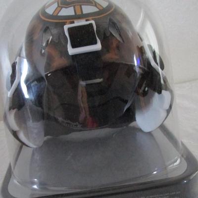 Boston Bruins mini hockey helmet