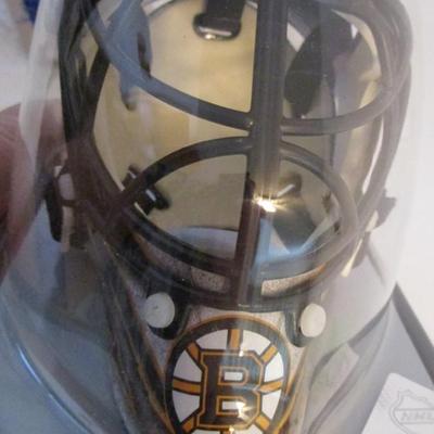 Boston Bruins mini hockey helmet