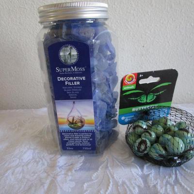 Super Moss decorative filler stones and marbles