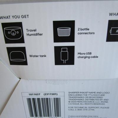Sharper Image Travel Humidifier
